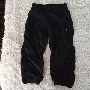 lululemon athletica Bottoms - Ivivva black dance studio crops 12 lululemon athletica Bottoms - Ivivva black dance studio crops 12